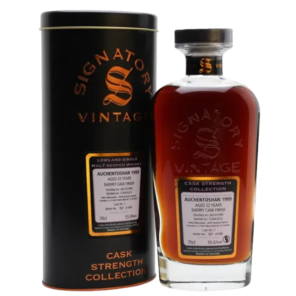 聖弗力 歐肯AUCHENTOSHAN 22年 1999 威士忌
