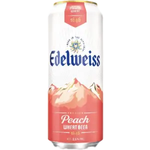 艾德懷斯頂級白啤酒-輕奢蜜桃 24入 Edelweiss