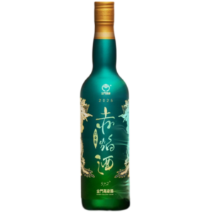 金門酒廠 白金龍赤焰金門高粱酒2025(青色)