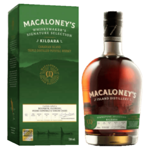 麥卡洛尼 三次壺式蒸餾KILDARA單一麥芽威士忌