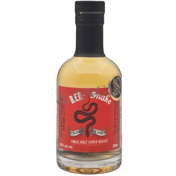 黑蛇25週年紀念版威士忌 小紅蛇彩標(紅 RN82)
