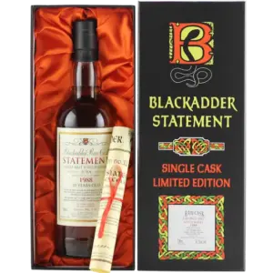 黑蛇裝瓶廠 吉拉30年單一桶原酒強度單一麥芽蘇格蘭威士忌