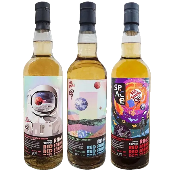 黑蛇裝瓶廠 小紅蛇宇宙人套組