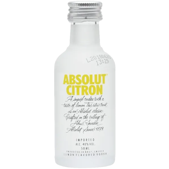 ABS絕對 伏特加 檸檬口味 迷你酒