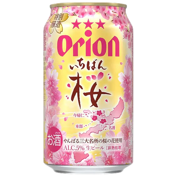 Orion 一番櫻生啤酒(24入)