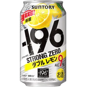 三得利 -196 強冽9%雙重檸檬啤酒 350ml (24入)