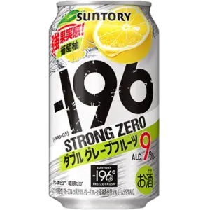 三得利 -196 強冽9%雙重葡萄柚啤酒 350ml (24入)