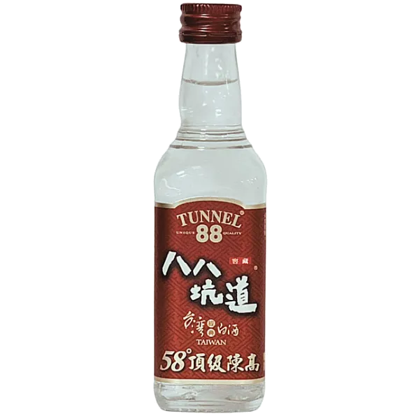 八八坑道 58度頂級陳年高粱 迷你酒