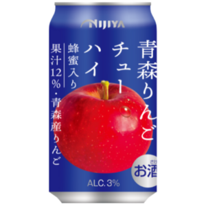 日本NIJIYA 青森蘋果蜂蜜調酒