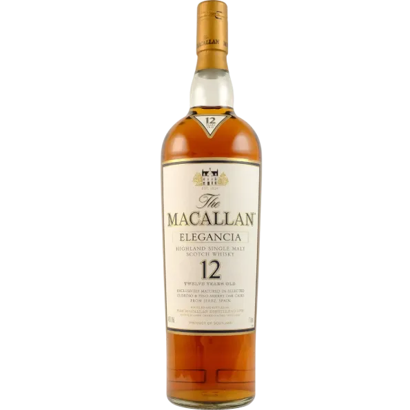 (福利品)麥卡倫12年 ELEGANCIA 1000ml (裸)