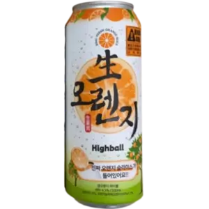 韓國真果實柳橙Highball