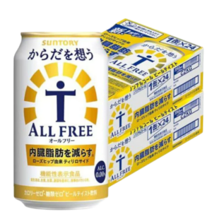 三得利 All-Free 無酒精啤酒 350ML 24入