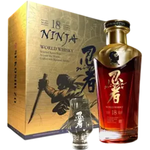 忍者 18年純麥世界威士忌 中秋限定禮盒