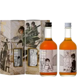 大山町夢工房 進擊的巨人 聯名款梅酒禮盒組