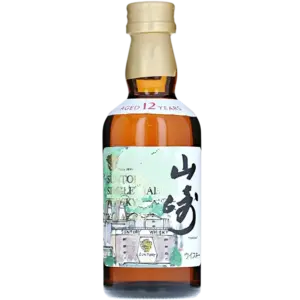 山崎 12年水彩 彩繪標 迷你酒 50ML
