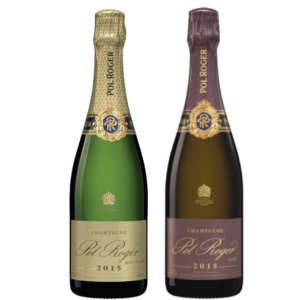 保羅傑白中白2015年香檳&保羅傑粉紅2018年香檳
