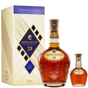 皇家禮炮 21年王者之鑽迷你酒 年節限量禮盒