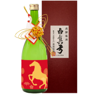 蒲酒造場 白真弓馬年干支純米吟釀