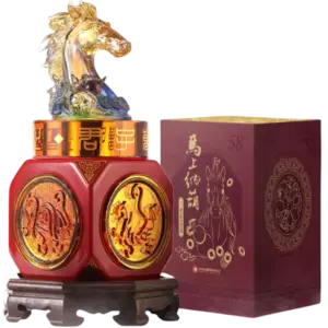 金門皇家酒廠 十二地支 獸首紀念酒 馬上納葫