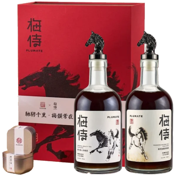 梅侍 x 長流美術館 徐悲鴻《雙馬》藝術典藏限量禮盒