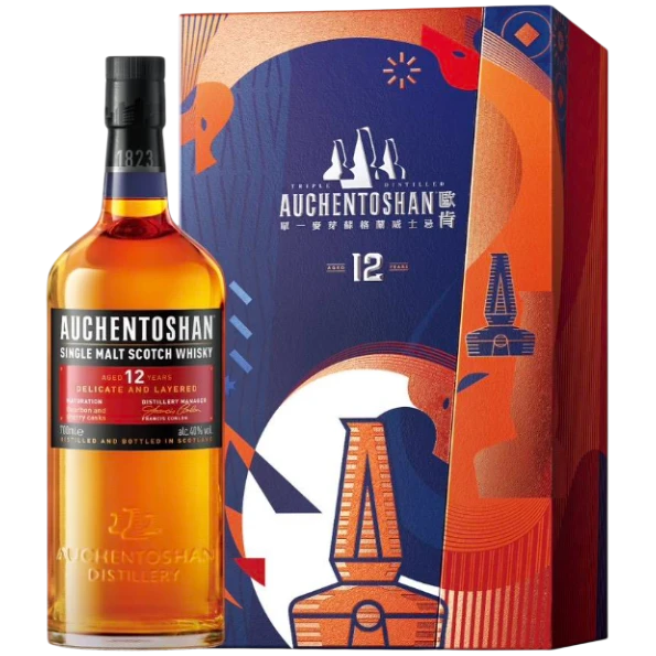 歐肯特軒 12年單一麥芽威士忌-2026年新年禮盒