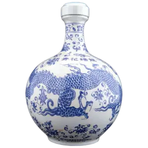 金門高粱 青花蟠龍高粱酒 3600ML*2
