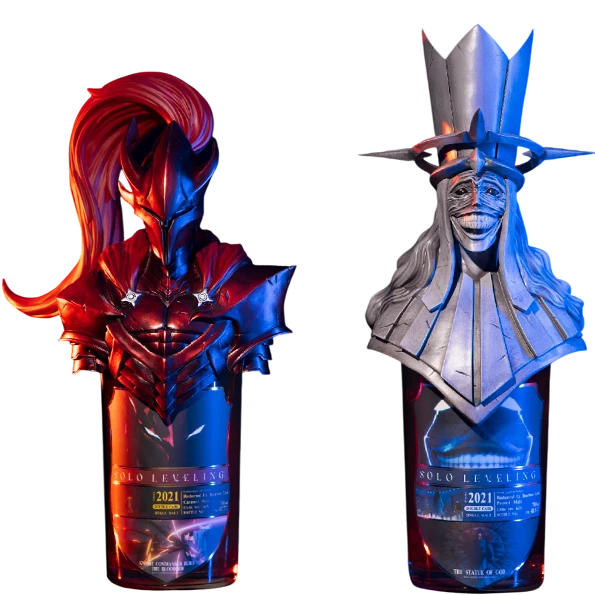 我獨自升級紀念威士忌 邪神石像+伊格利特