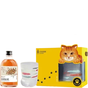 日造酒妝 茶后梅酒 萌爪杯禮盒組