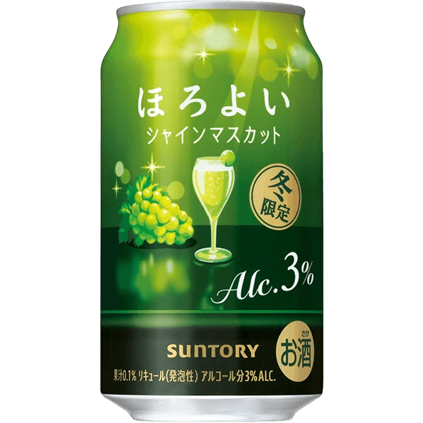 三得利-微醉-麝香葡萄24入