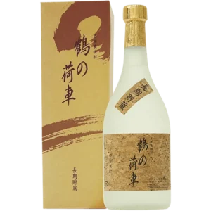 渡邊酒造店 鶴之荷車 長期熟成麥燒酎