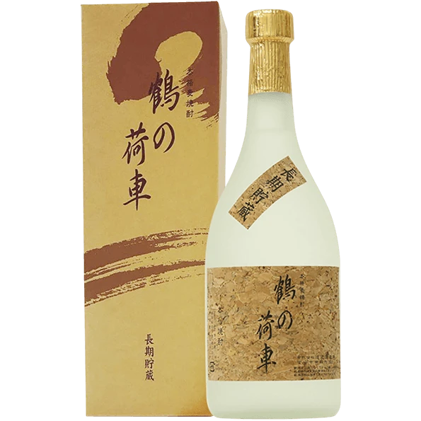 渡邊酒造店 鶴之荷車 長期熟成麥燒酎