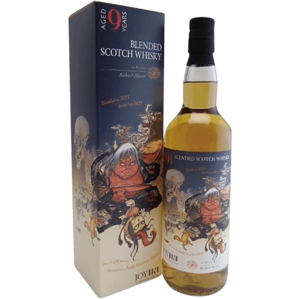 JOYIN 麥仁杰藝術作品 百鬼夜行 酒吞童子與餓者髑髏