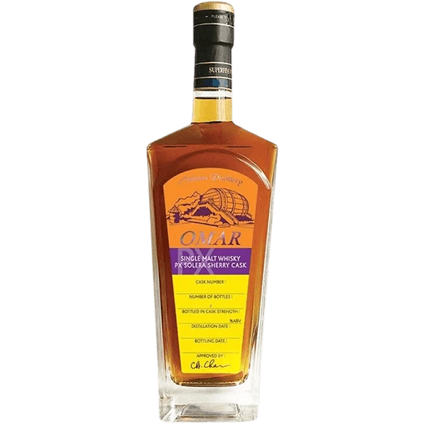 OMAR 原桶強度PX雪莉桶 單一麥芽威士忌