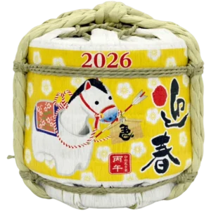 五條酒造 2026馬年限定 Q馬開運樽酒 300ML