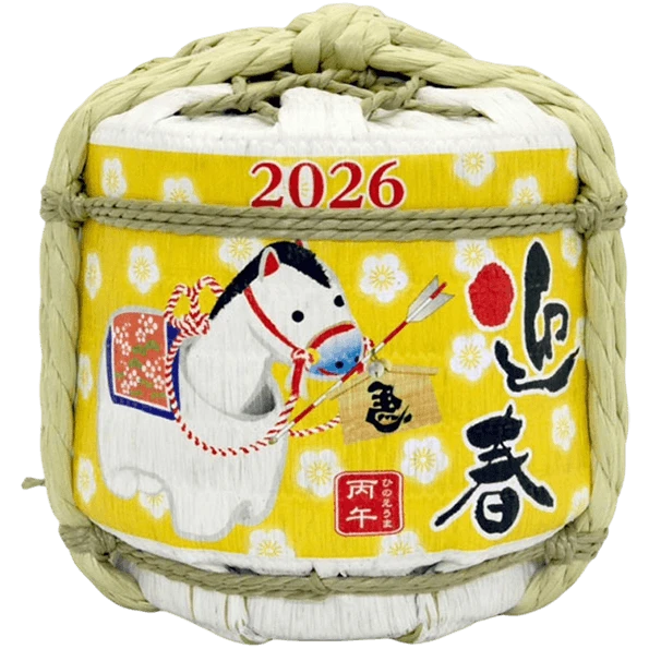 五條酒造 2026馬年限定 Q馬開運樽酒 300ML