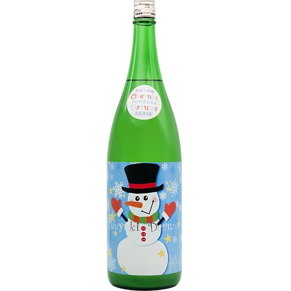 尾瀨雪融 純米大吟釀 冬季雪人