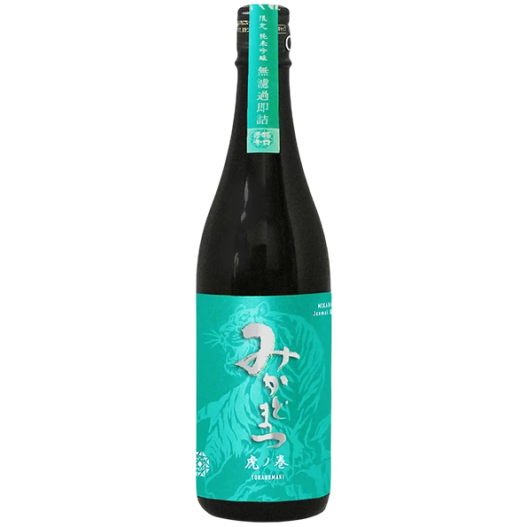 松岡醸造 帝松 純米吟釀 虎之卷 綠 無濾過原酒