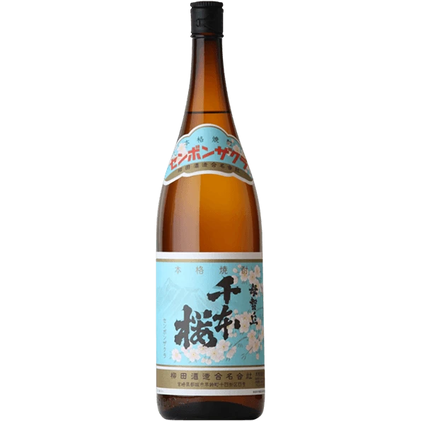 柳田酒造 千本櫻 芋燒酎 母智丘 25度 1800ML