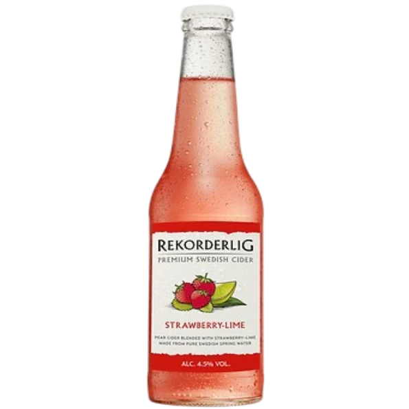 瑞典 雷柯德水果酒 草莓萊姆 24入