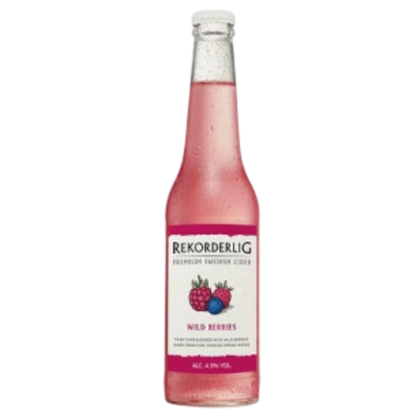 瑞典 雷柯德水果酒 野莓 24入