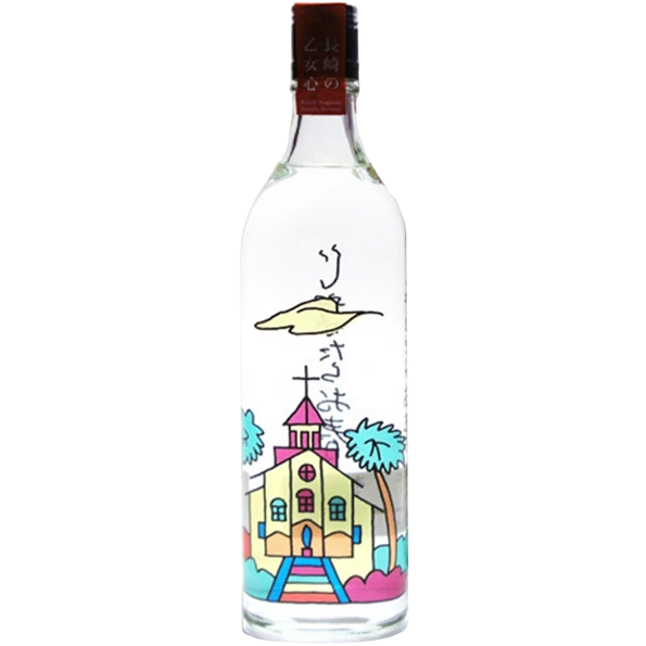 福田酒造 25° 雅加達小春 彩繪玻璃版