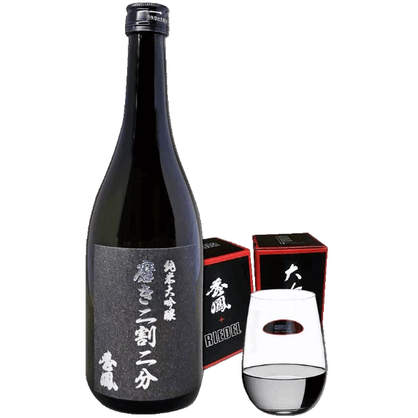 秀鳳 二割二分 純米大吟釀 限定黑標套組