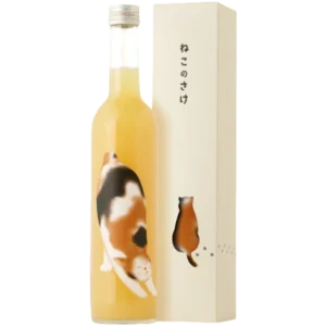 稻田本店_貓咪桃子果實酒_500ml