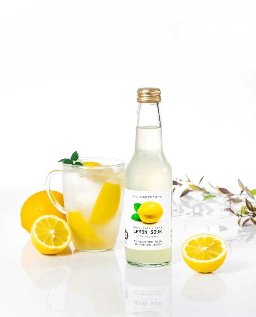 能勢酒造 清香檸檬沙瓦 展示圖