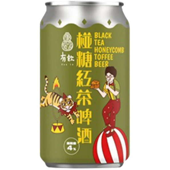 臺虎精釀_椪糖紅茶啤酒_330ml