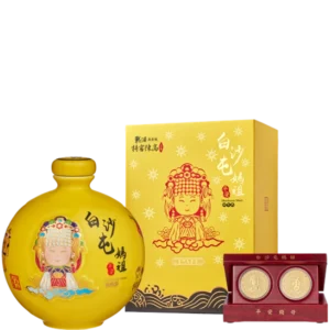 金門酒廠 戰酒黑金龍特窖陳高 白沙屯媽祖紀念酒-丙午