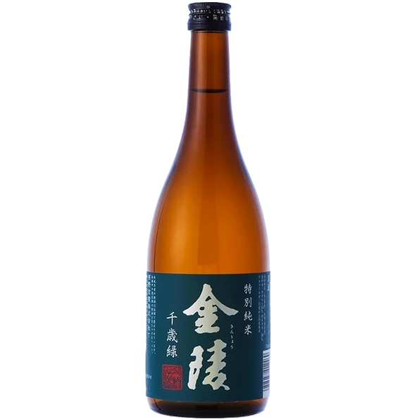 金陵 特別純米 千歲綠 720ml-up