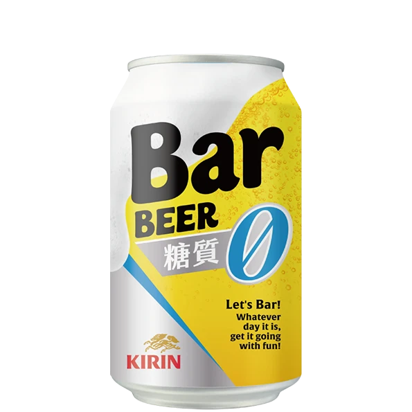 麒麟 Bar BEER 零糖質啤酒 330ML (24入)