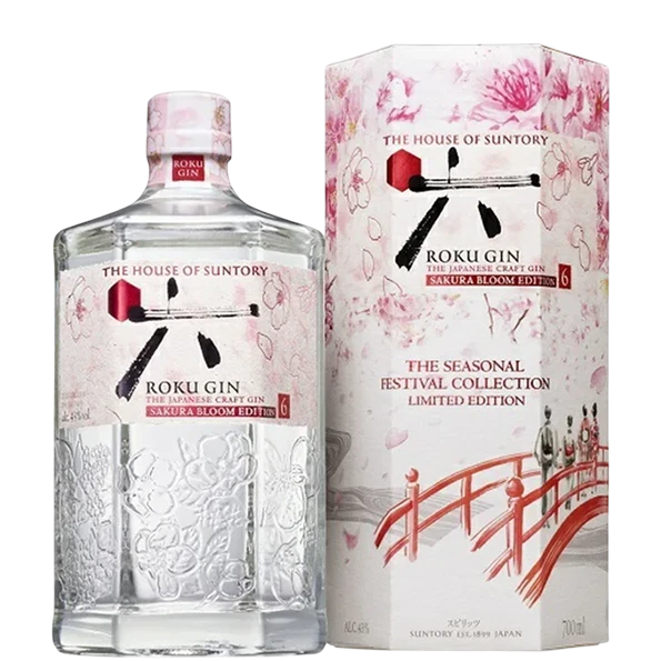 三得利 六琴酒 櫻花限量版 Roku Gin Sakura Bloom Edition 商品圖