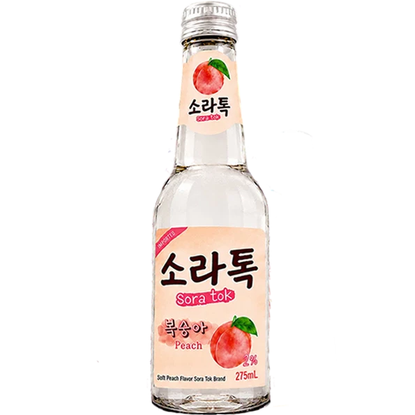 SORA TOK 水蜜桃風味氣泡酒(24入)